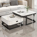 Black frame white cabinet 70/60 full gloss snow mountain white