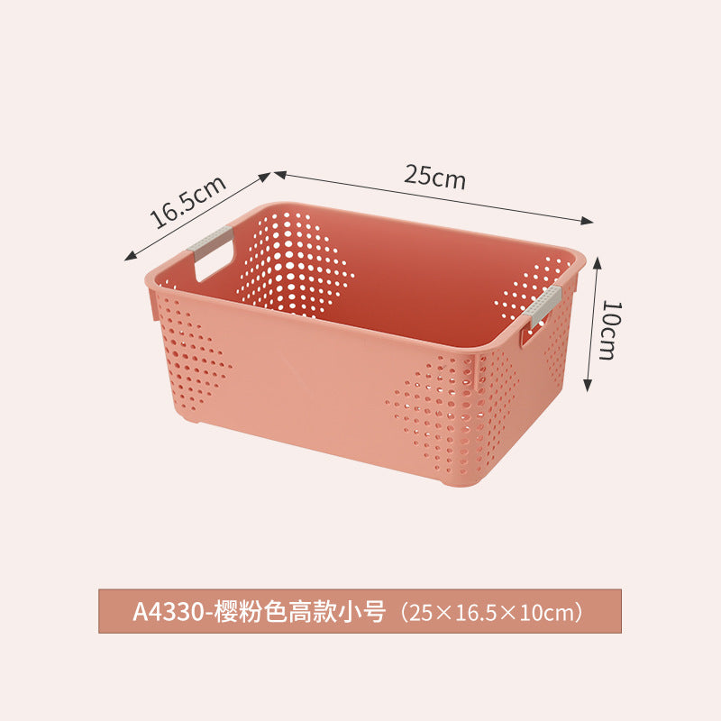 Wholesale desktop storage basket sundries storage box storage basket rectangular snack toy storage basket finishing box