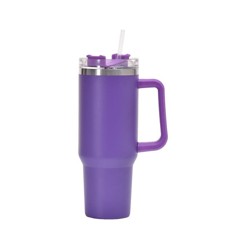 amazon 304 stainless steel thermos cup 40oz portable sealed car cup outdoor travel ice cup