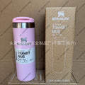 Stanley 16oz stainless steel insulated tumbler - leakproof, portable, perfect for outdoor adventures, travel, and car use