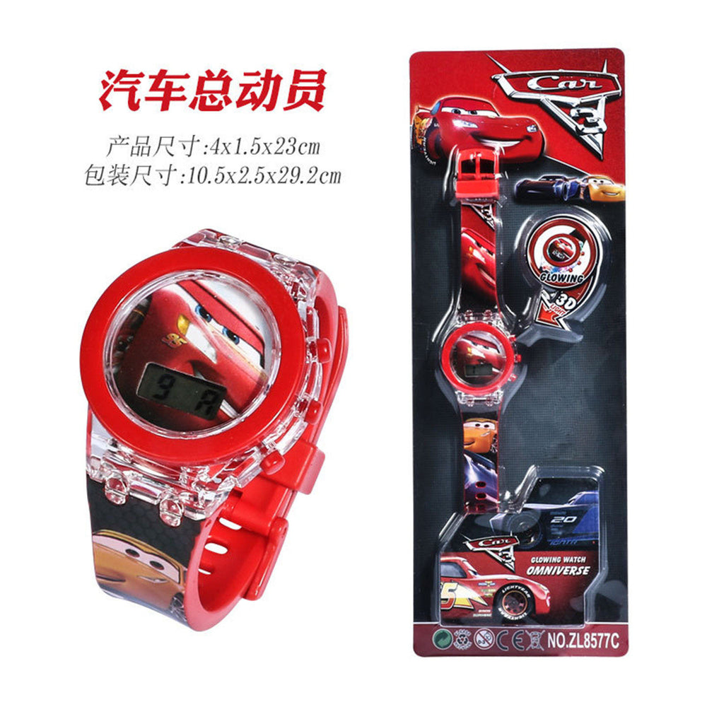Kids' watch - luminous digital watch - cartoon kuromi & my melody - gift for boys & girls - kindergarten & elementary school