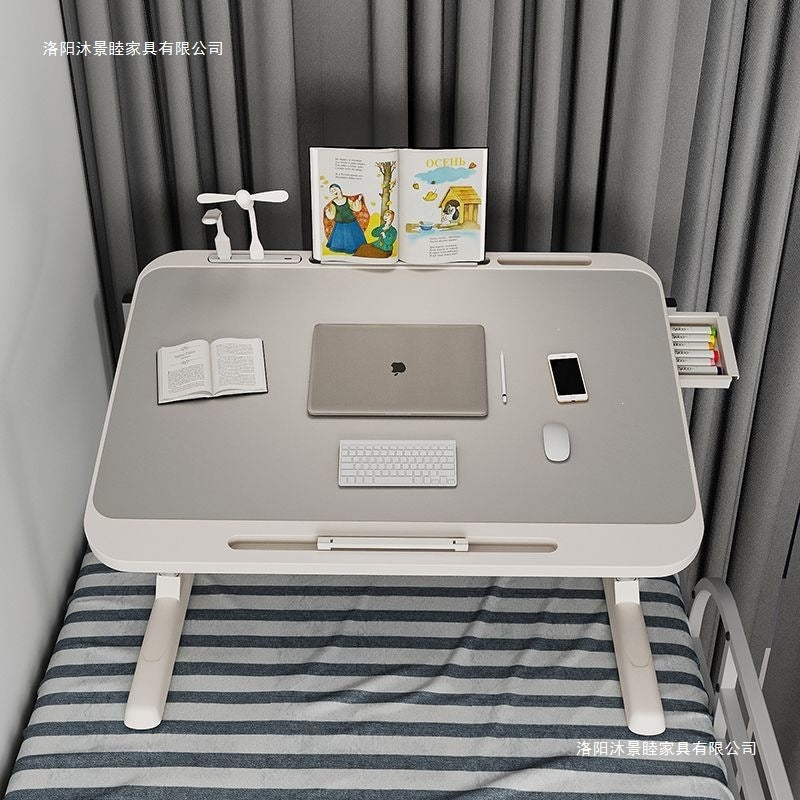 Dormitory foldable desk adjustable table bed small table bay window small table dormitory student for home lazy computer desk