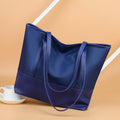 2024 new cross-border fashion tote bag women's shoulder bag ladies' handbag large capacity nylon commuter bag