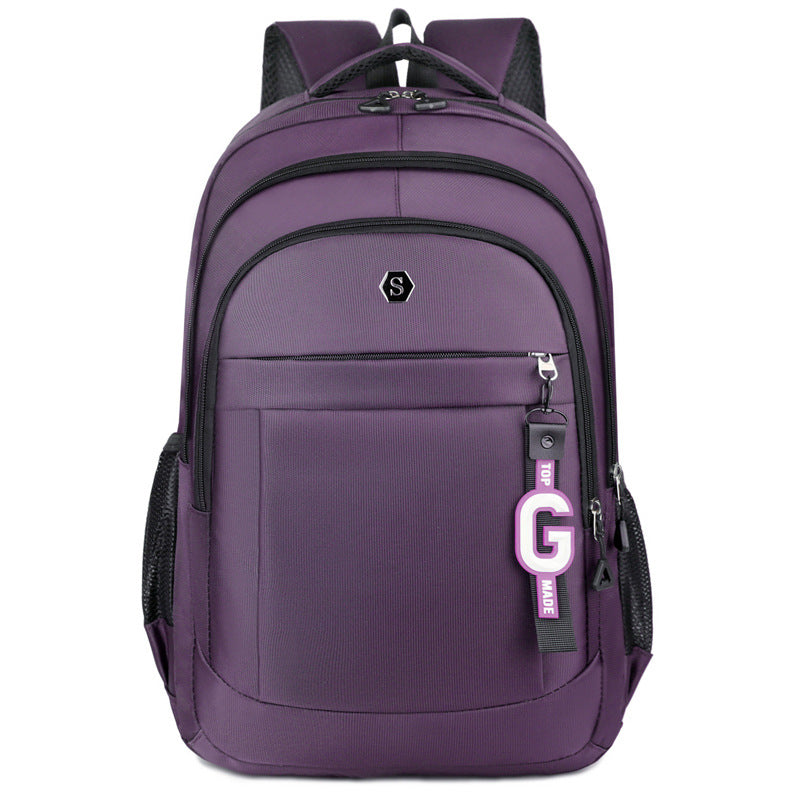 New Laptop Bag Men's and Women's Backpack Large Capacity Business Travel Backpack Premium Sense School Bag College Student