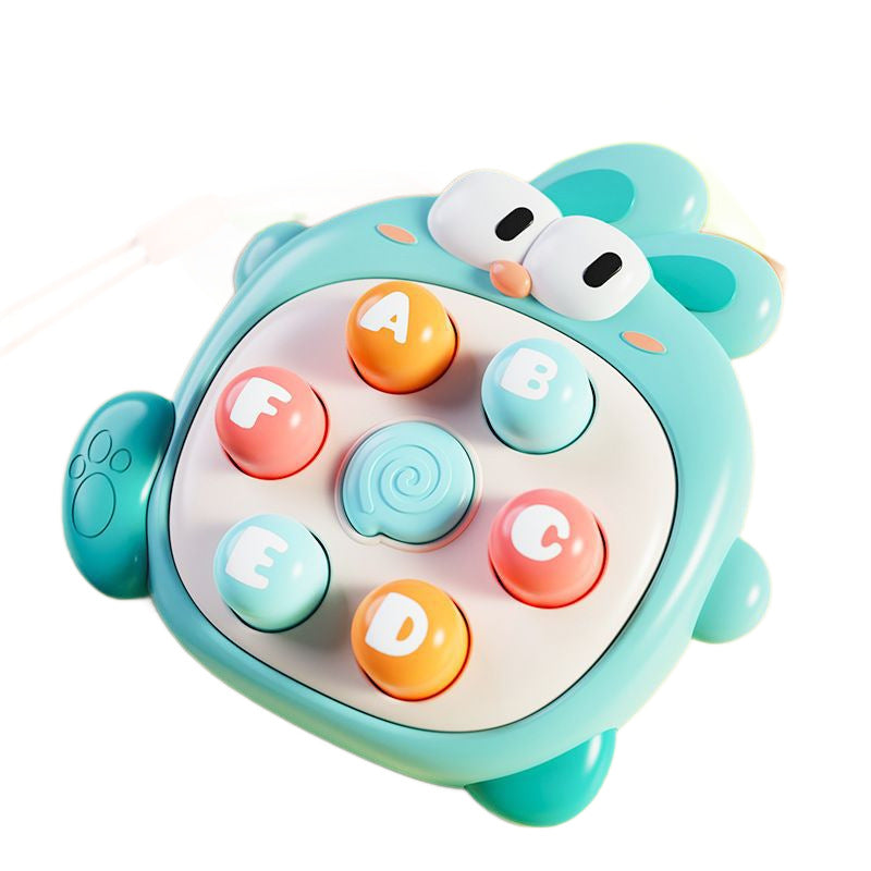 Mini handheld whack-a-mole game, a fun and educational finger toy for babies and toddlers, suitable for both boys and girls