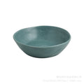 Irregular shaped bowls & plates - home ceramic salad bowl - nordic style shallow soup plate - matte minimalist flat plate - breakfast plate