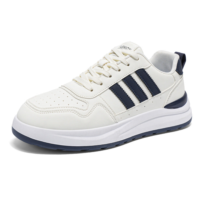 Spring men's dad shoes breathable chunky sole casual lightweight 2026 sneakers new versatile white shoes