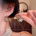 Mangxing y2k dopamine pearl earrings niche style design exquisite easiest for matchgirl heart elegant earrings earrings jewelry