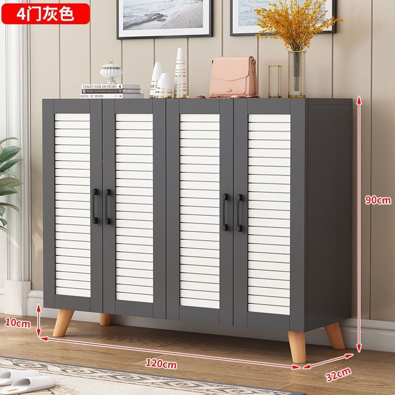 Shoe cabinet breathable multi-layer french shoe cabinet popularcasual storage shoe rack shoe cabinet large capacity living room multi-layer