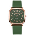 Square watch women's middle school students casual harajuku elegant small dial k-style artsyretro mori girl digital women's watch