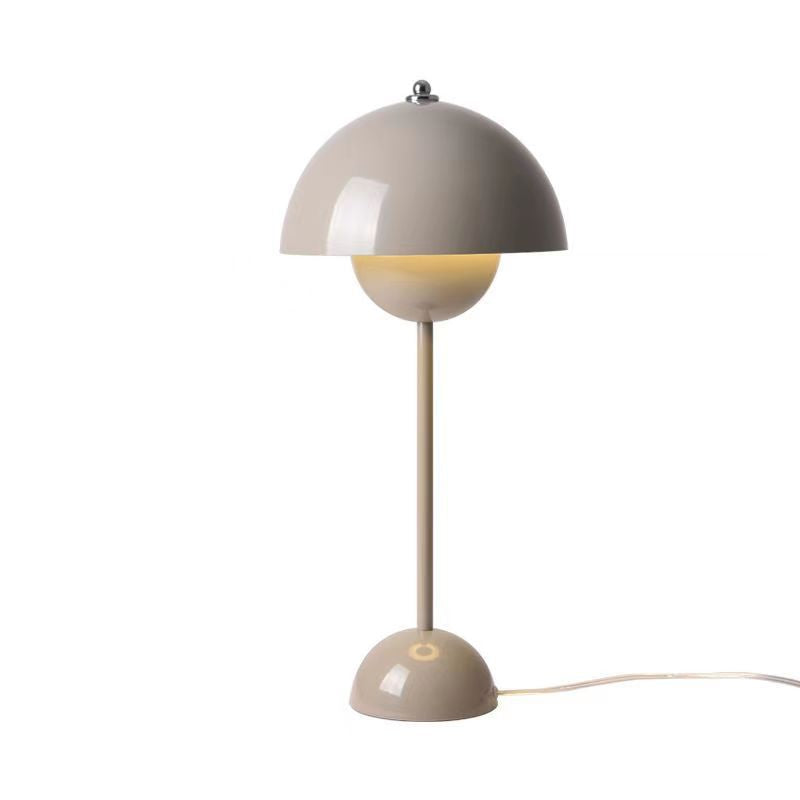 Flower bud table lamp bedroom bedside lamp wedding dowry decoration atmosphere scandinavian danish ins girl desk mushroom lamp