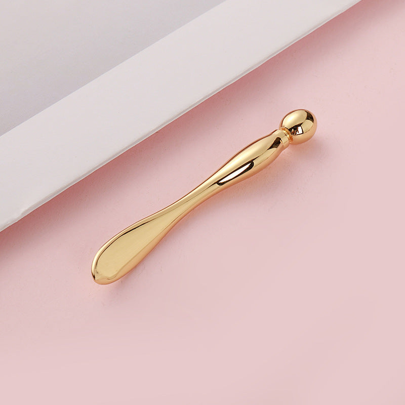 Round head eye massage stick double head 7.7 small facial cream spoon pick stick beauty stick essence introduction stick apply eye cream