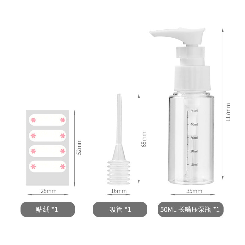 Travel bottle oem, business trip outdoor empty bottle oem, silk screen oem, spray bottle, pressure bottle personalized