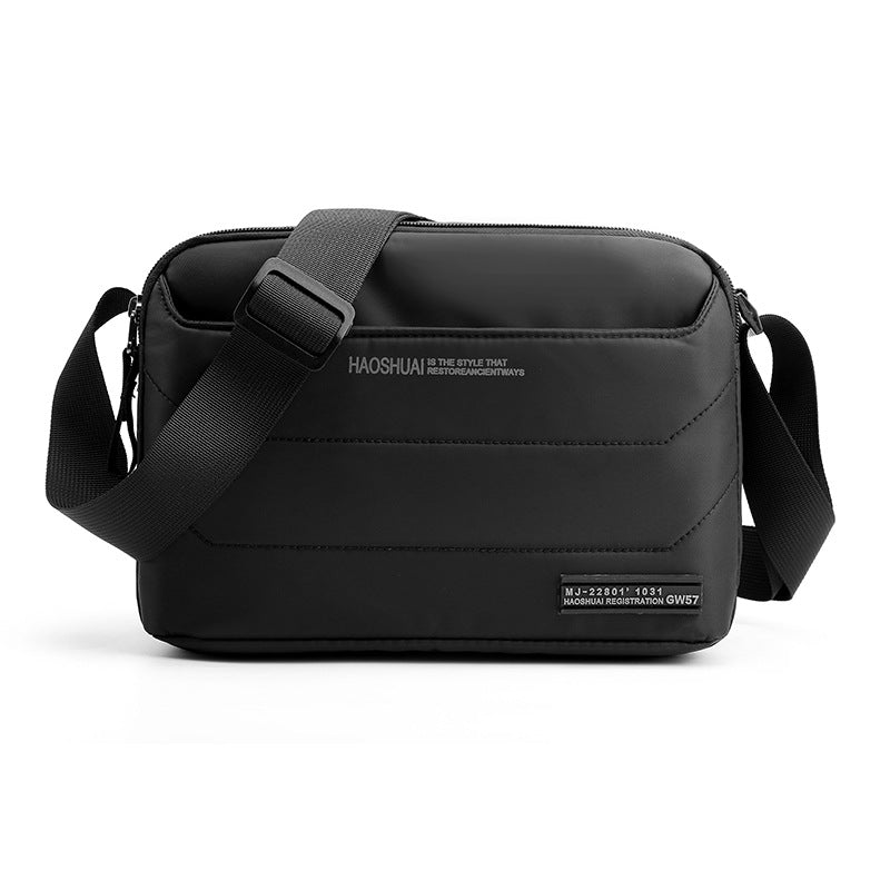 Factory direct sales new men's shoulder bag fashion casual men's bag multi-functional nylon messenger bag sports bag