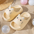 Eva kids' slippers - summer indoor/outdoor anti-slip soft sole slides for boys and girls - cute cartoon designs for toddlers and big kids