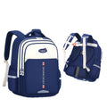 , stylish british-style elementary school backpack for grades 1-6, designed for both girls and boys. features a load-reducing, spine-protecting design, perfect as a kids' backpack