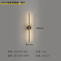 Minimalist wall sconce bedroom bedside lamp creative led linear modern simple nordic hotel living room landscape wall lighting fixture