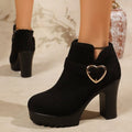 winter new arrival: fleece-lined high heel boots for cross-border e-commerce, sizes 35-43 (eu sizes). available in larger sizes. price difference: $0.5. dropshipping available for  and