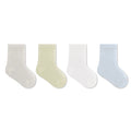 Babylon baby socks mulberry silk solid color breathable mesh class a cotton infant seamless boys and girls kids socks