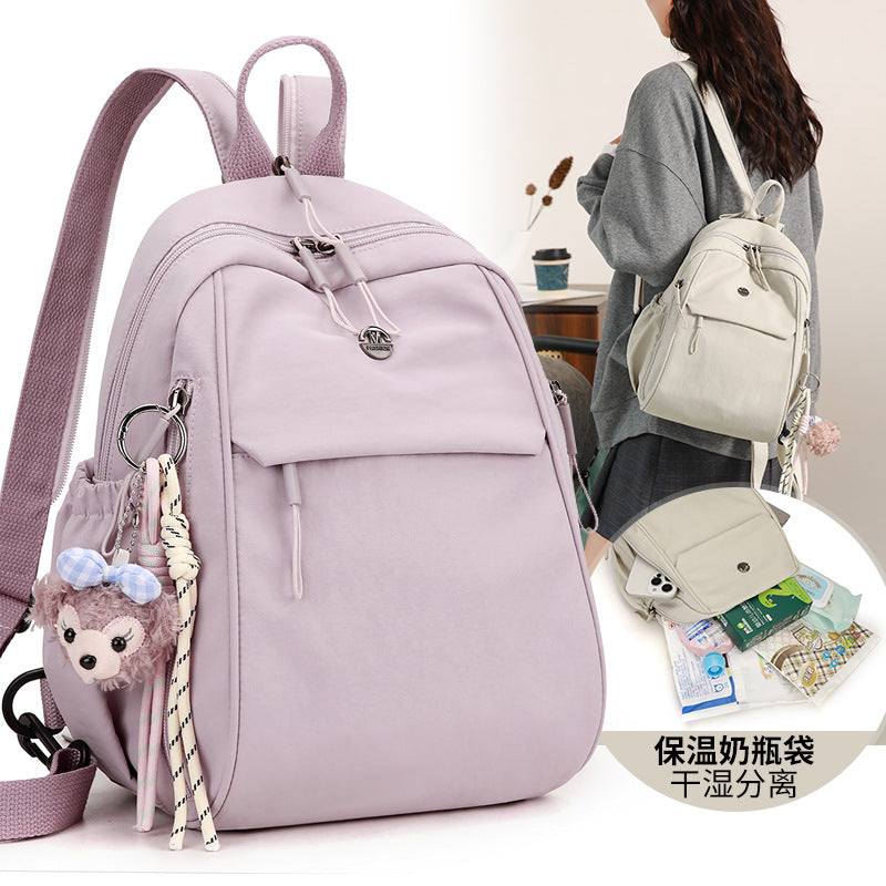 Mommy bag - convertible shoulder & backpack style, large capacity maternity bag, stylish & portable multi-functional backpack organizer for travel and everyday use