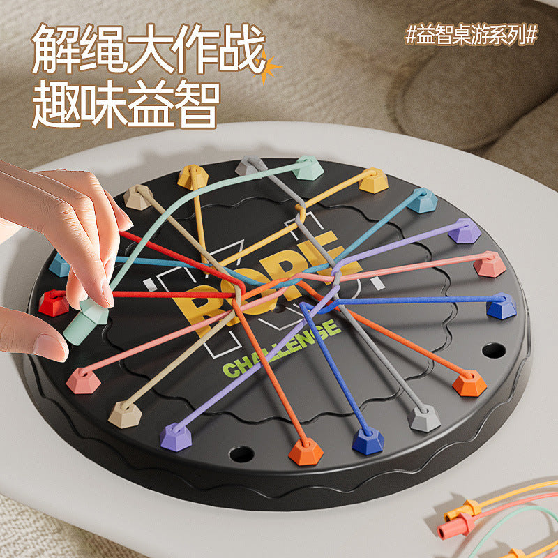 unraveling challenge: educational toy for kids - desktop logic & focus training, parent-child interactive game