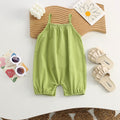 Baby sling one-piece khaki summer thin men's and women's baby cartoon sling super cute outing cute crawling clothing
