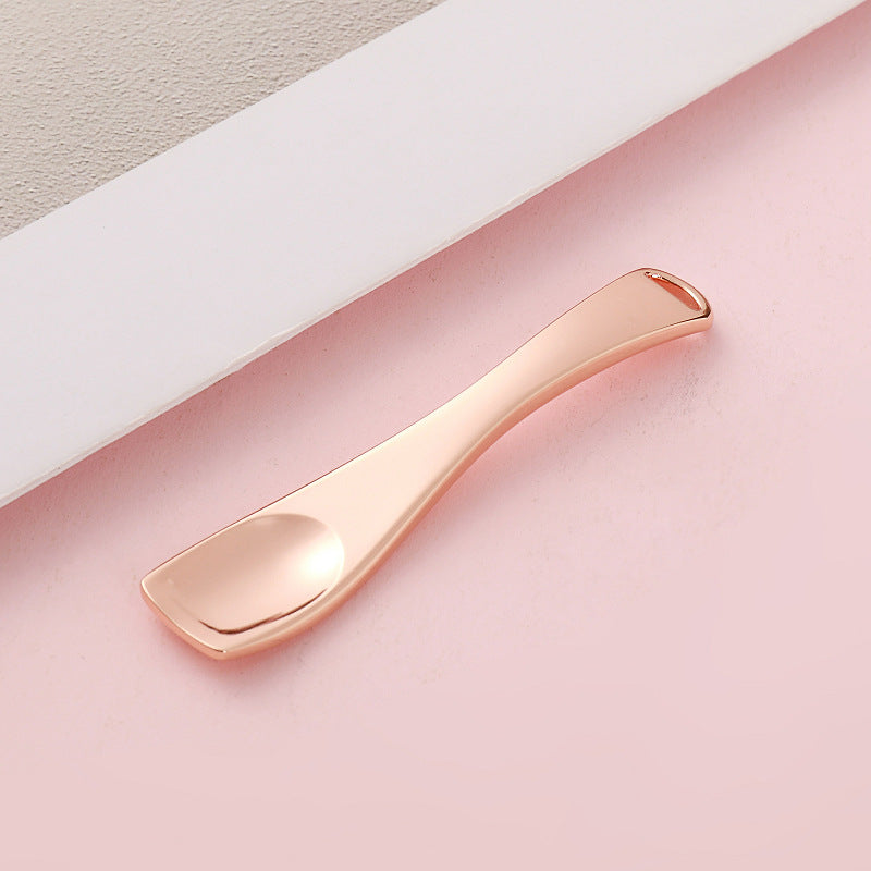 Zinc alloy eye cream mask spoon beauty skin care tool cosmetics dispensing spoon eye cream application pick stick digging spoon