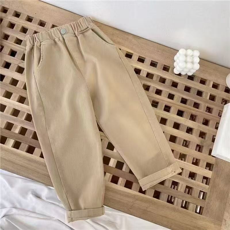 Kids ice silk anti-mosquito pants summer boys thin leggings bloomers new arrivaltrendy style breathable casual pants
