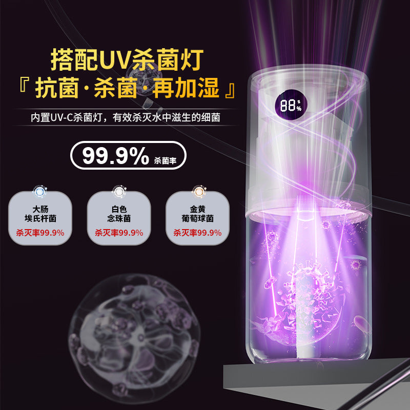 New car uv sterilizing air humidifier - portable mini mist maker for home, desk, and bedroom - wholesale