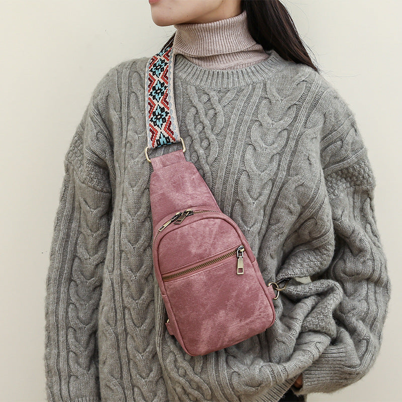 Cross-border popular bags, messenger bags, women's bags, new fanny packs, women's trendy fashion casual and versatile women's breast bags