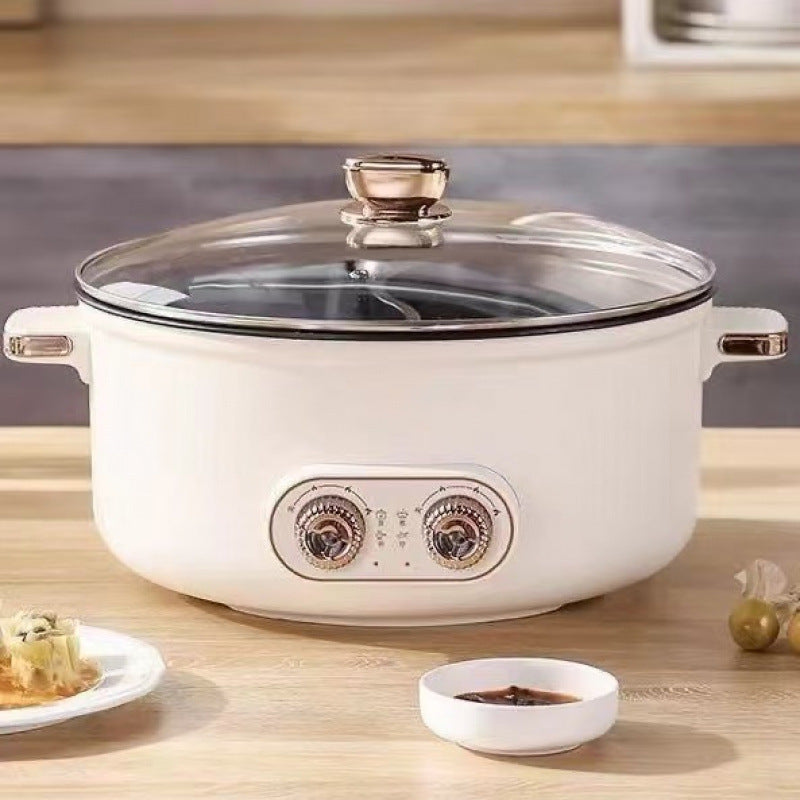 New arrival yuanyang electric hot pot for home multi-function all-in-one dual-control yuanyang pot high-power electric hot pot aliexpress