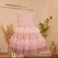 Girls' princess dress -  summer new arrival - super stylish dress for baby girls - children's formal gown - sequined hanfu style - trendy