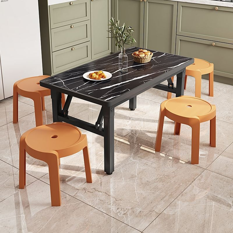 Multifunctional foldable table rental room dining table study writing table low table floor table outdoor stall table coffee table