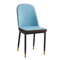 Light blue coffee gold legs