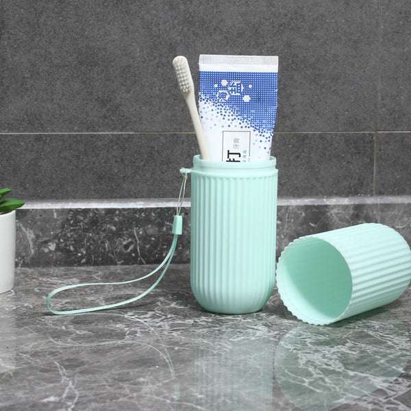 Travel Stripe Toothbrush Box Portable Washing Mouthwash Cup Brushing Cup Set Tooth Tooth Cylinder Nordic Simple Toothbrush