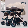 Twin stroller, convertible lightweight high-view stroller, sit & recline, new summer model