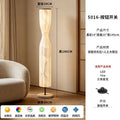 Imitation marble cream style vertical floor lamp hotel b&b decorative lamp scandinavian house elegant small waist floor lamp
