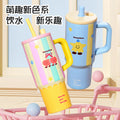 Big mac 316 straw thermos cup large capacity water cup female double drink ton cup high appearance ice cup