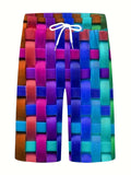 trending men's swim trunks, quick-dry swim shorts, casual athletic beach shorts, new european and american styles