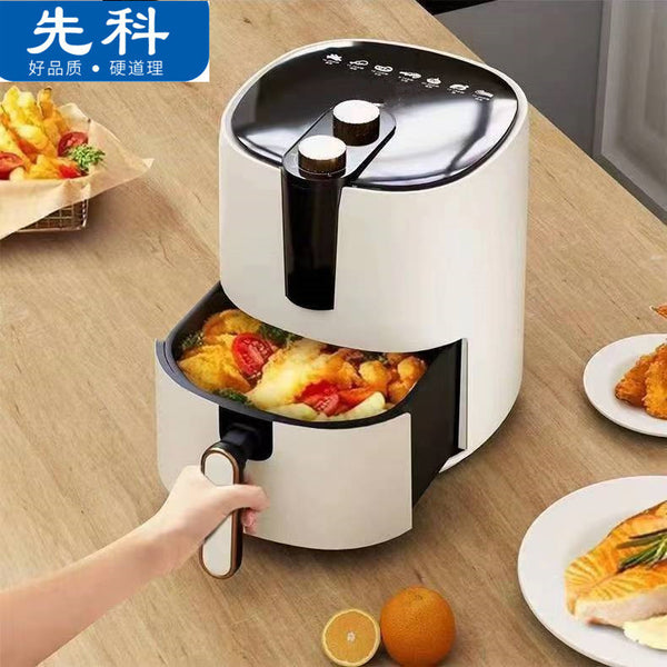 Yanxuan factory wholesale air fryer household multi-functional intelligent smoke-free electric fryer large-capacity fryer