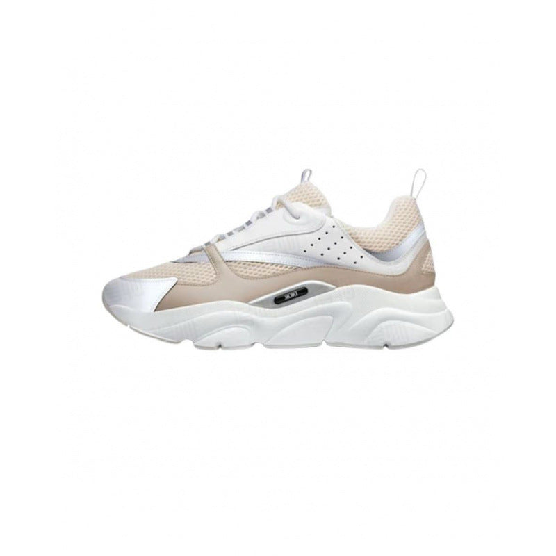 bestseller b22 breathable mesh running shoes - couple's style, export-grade, comfortable patchwork running sneakers