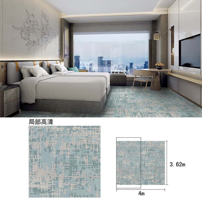 Hotel, guesthouse, b&b room corridor carpet, nylon b1 grade fireproof, full coverage, thickened, soundproof bedroom bedside rug