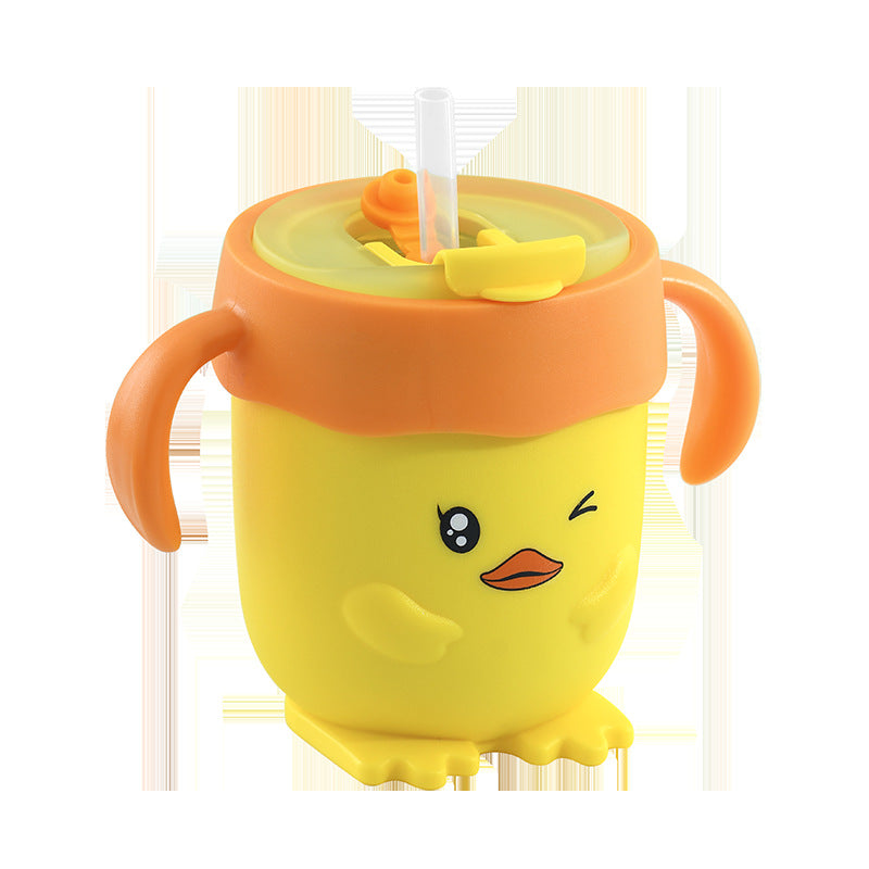Baby food bowl, insulated water bowl, drop-proof, anti-scald stainless steel cup, special bowl for eating, with suction cup tableware