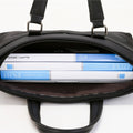 Wholesale men's shoulder bag crossbody briefcase - waterproof business laptop bag - large capacity document bag with logo