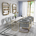 Scandinavian iron sofa chair accessible luxury nail salon back chair marble table manicure table soft bag manicure chair suit