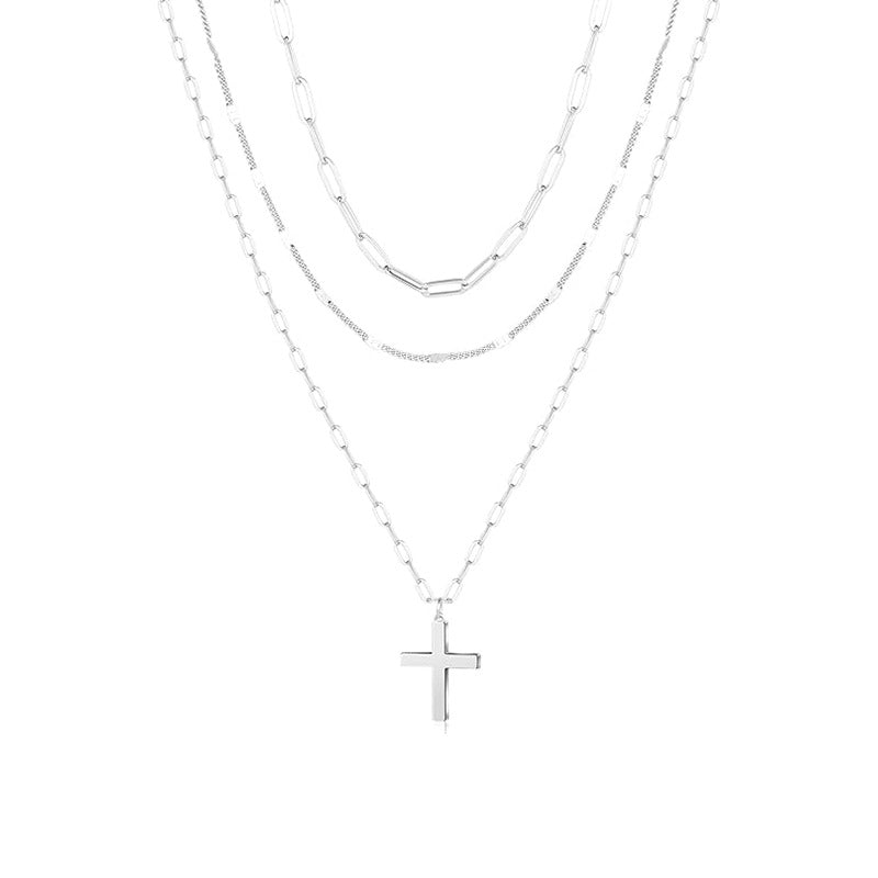 new arrivalfashioncasual stackable exquisite 14k gold-plated fashionbows paper clip pendant necklace