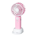 Mini handheld fan usb rechargeable outdoor mini portable student handheld portable desktop silent small fan