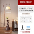 Living room floor lamp, high-end light luxury style shelf next to the sofa, american retro bedroom bedside counter lamp all in one