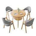 Scandinaviancasualcasual reception negotiation table and chair combination milk tea coffee shop apartment b&b dining table balcony small round table
