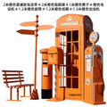 Seven piece set orange